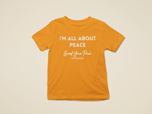 I'm All About Peace Tee