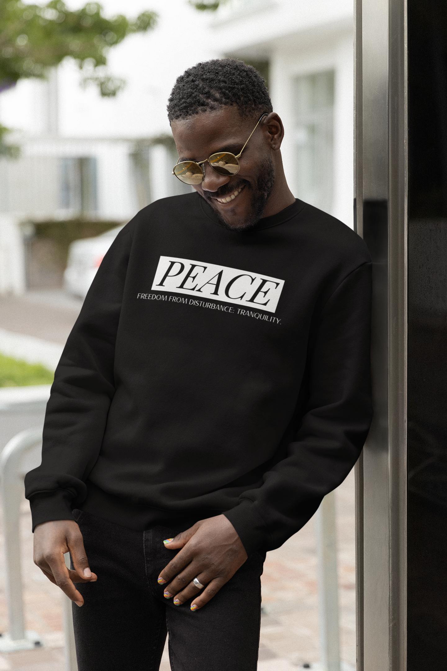 Peace Crewneck Sweatshirt