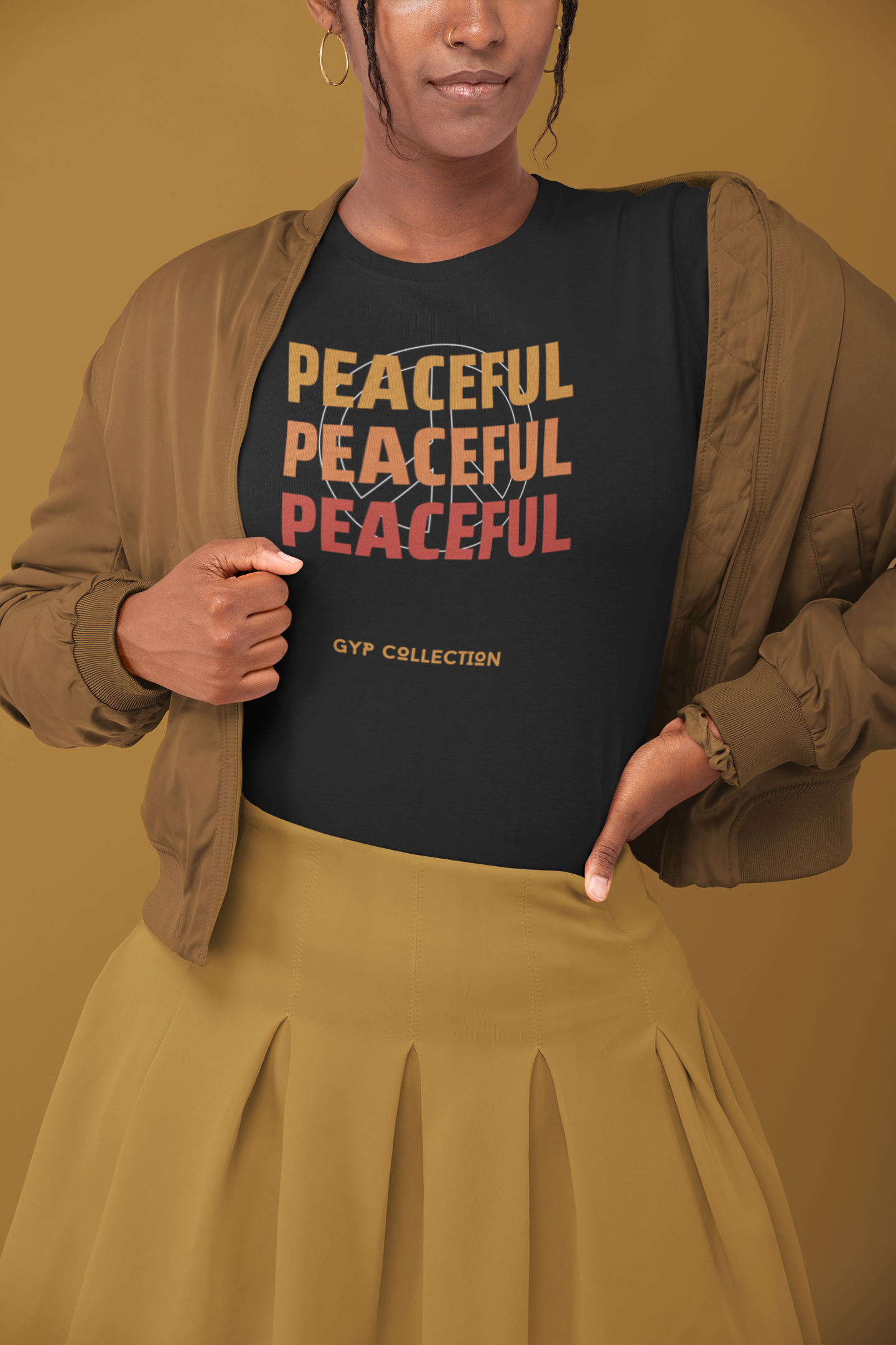 Peaceful Tee - Black